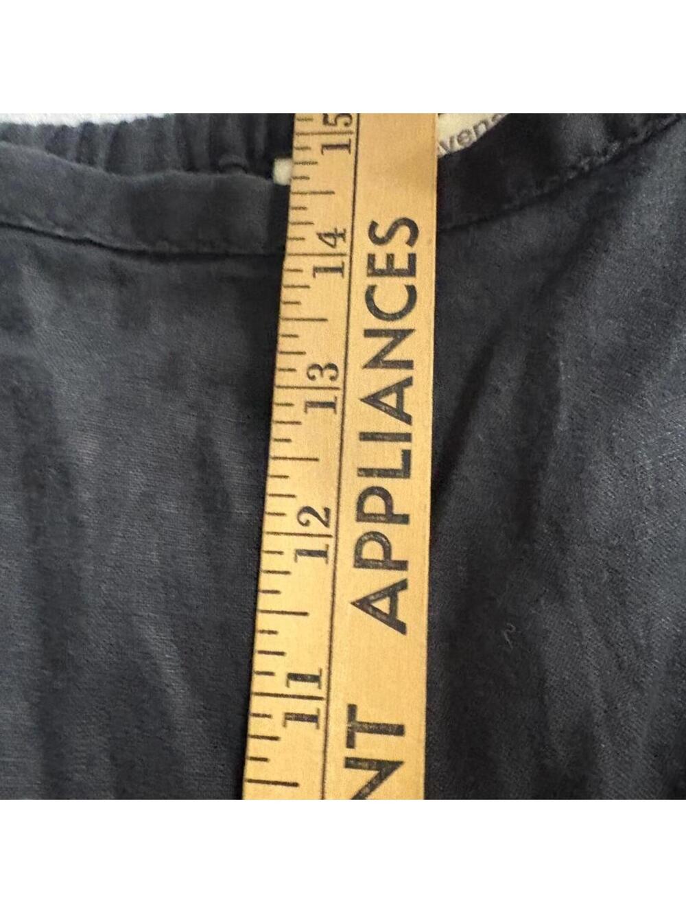 Valerie Stevens Separates Black Linen Pants Womens Plus Size 2X Elastic Waist - Picture 5 of 10